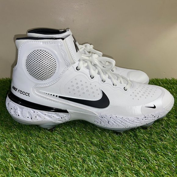 Nike Alpha Huarache Elite 3 Mid Metal Baseball Cleats CV3550-105 Men’s NEW main image 14